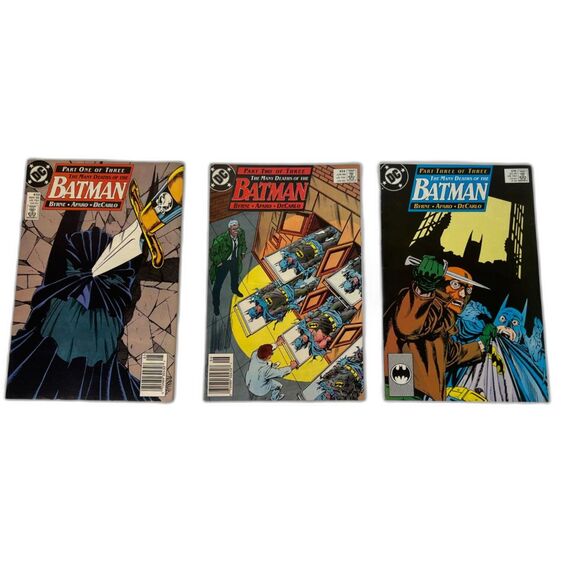 Other - Vintage Comic Set - The Many Deaths Of Batman # 433, #434, & #435 (1992)